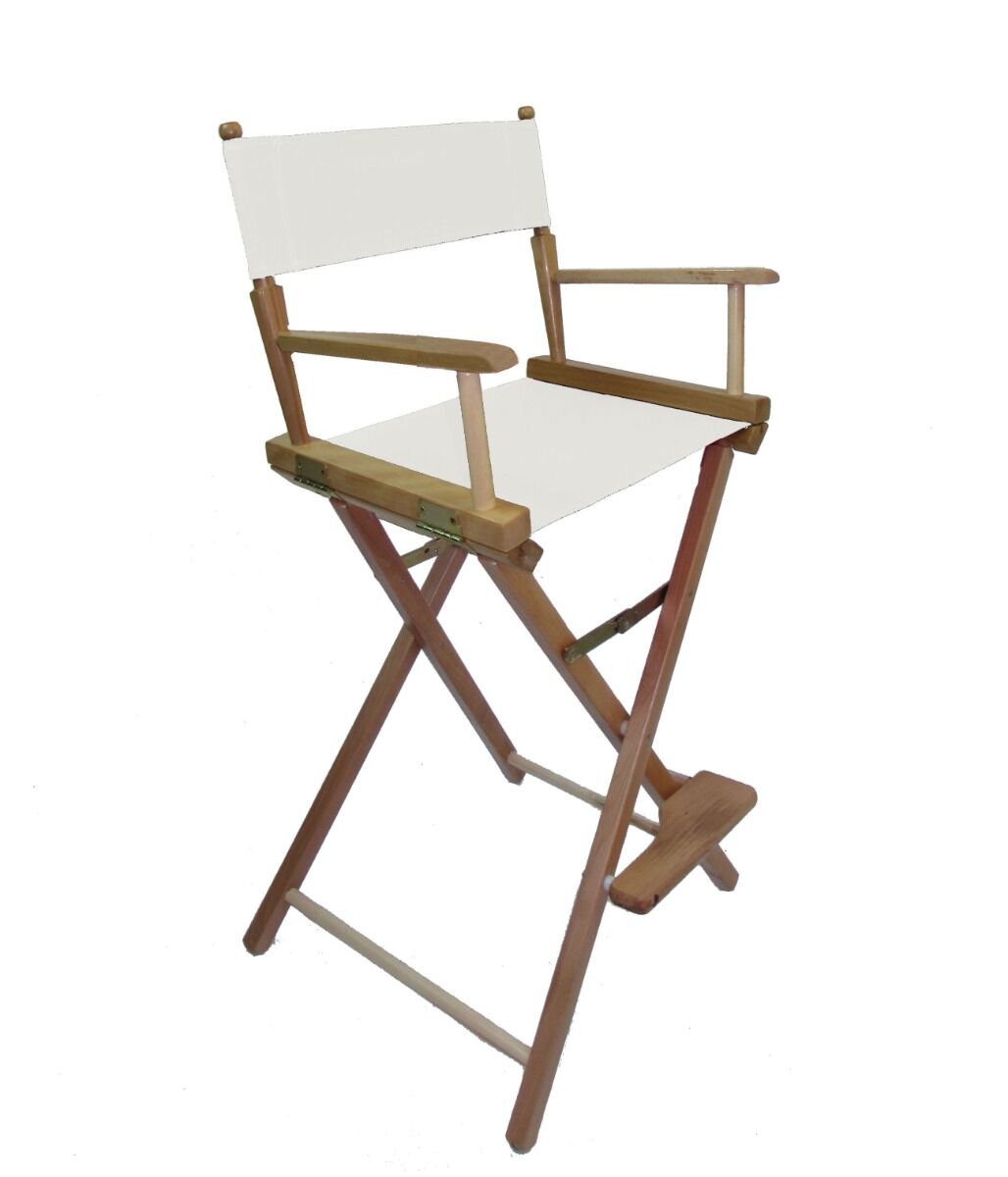 Gold Medal 30 inch Bar Height COMMERCIAL Directors Chair