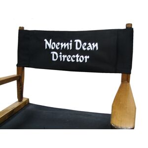 EMBROIDERED Personalized Replacement Canvas For Directors Chair