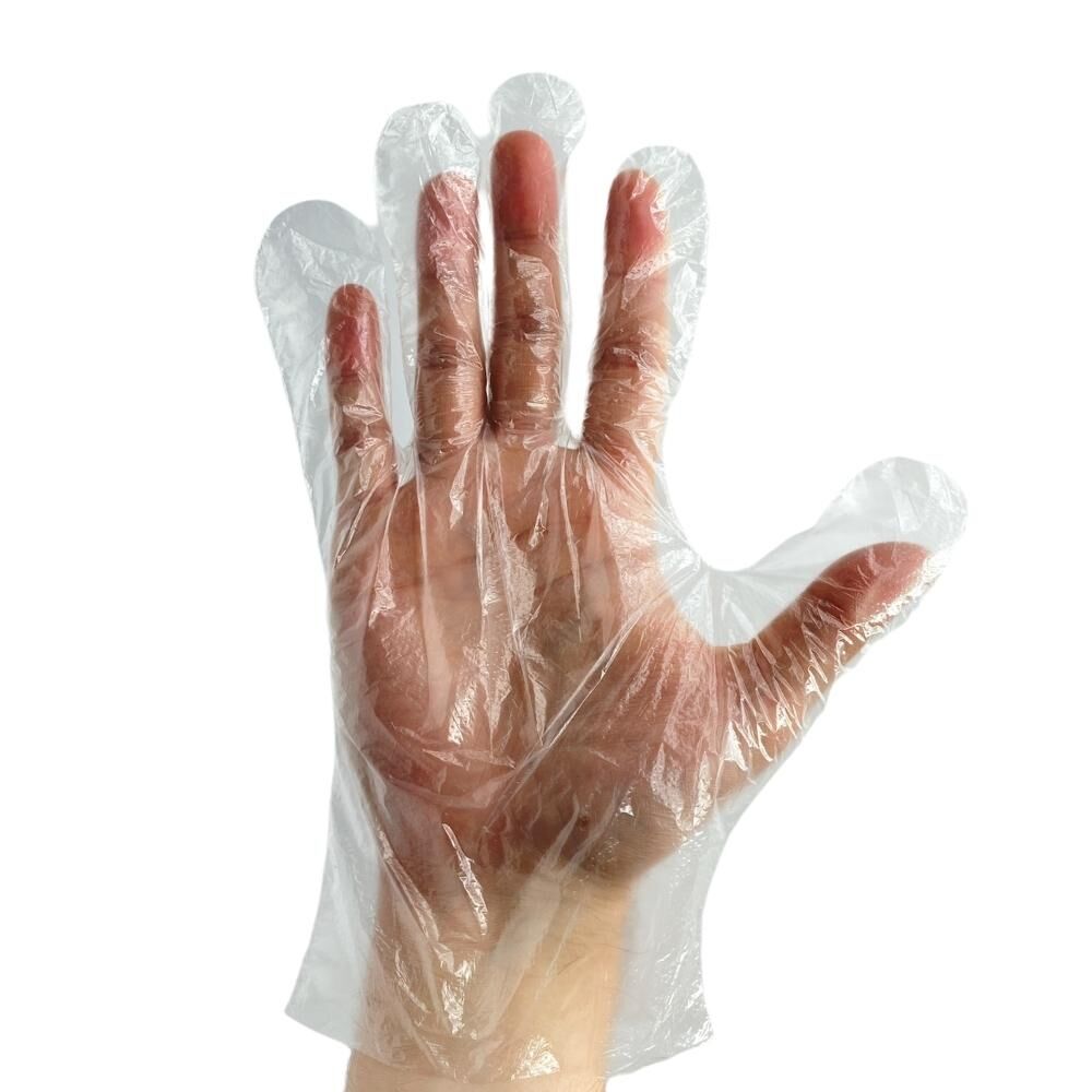 1.5 Mil Poly Food Service Gloves - Large - 10000 Gloves/Case