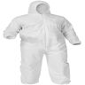 Large Disposable Microporous Coveralls - PPE Equipment - 25 Pieces/Case