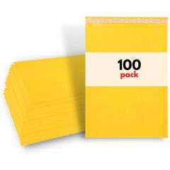 8.5" x 12" Kraft Bubble Mailers - 100 Mailers/Case - Made In USA