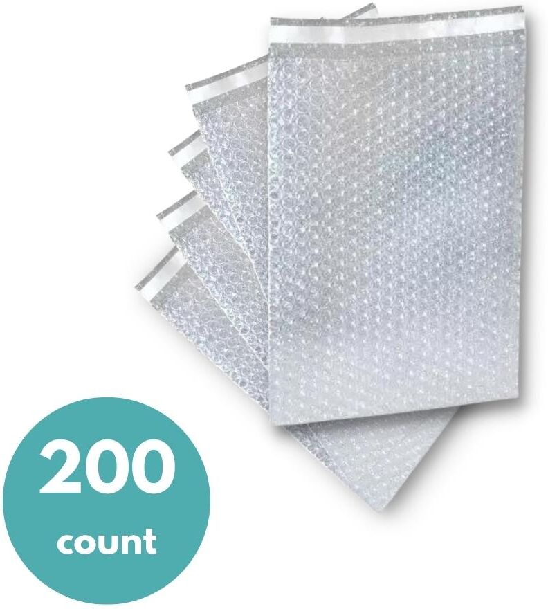 12" x 15.5" Bubble Out Bags - Made in North America - 200 Bags/Case