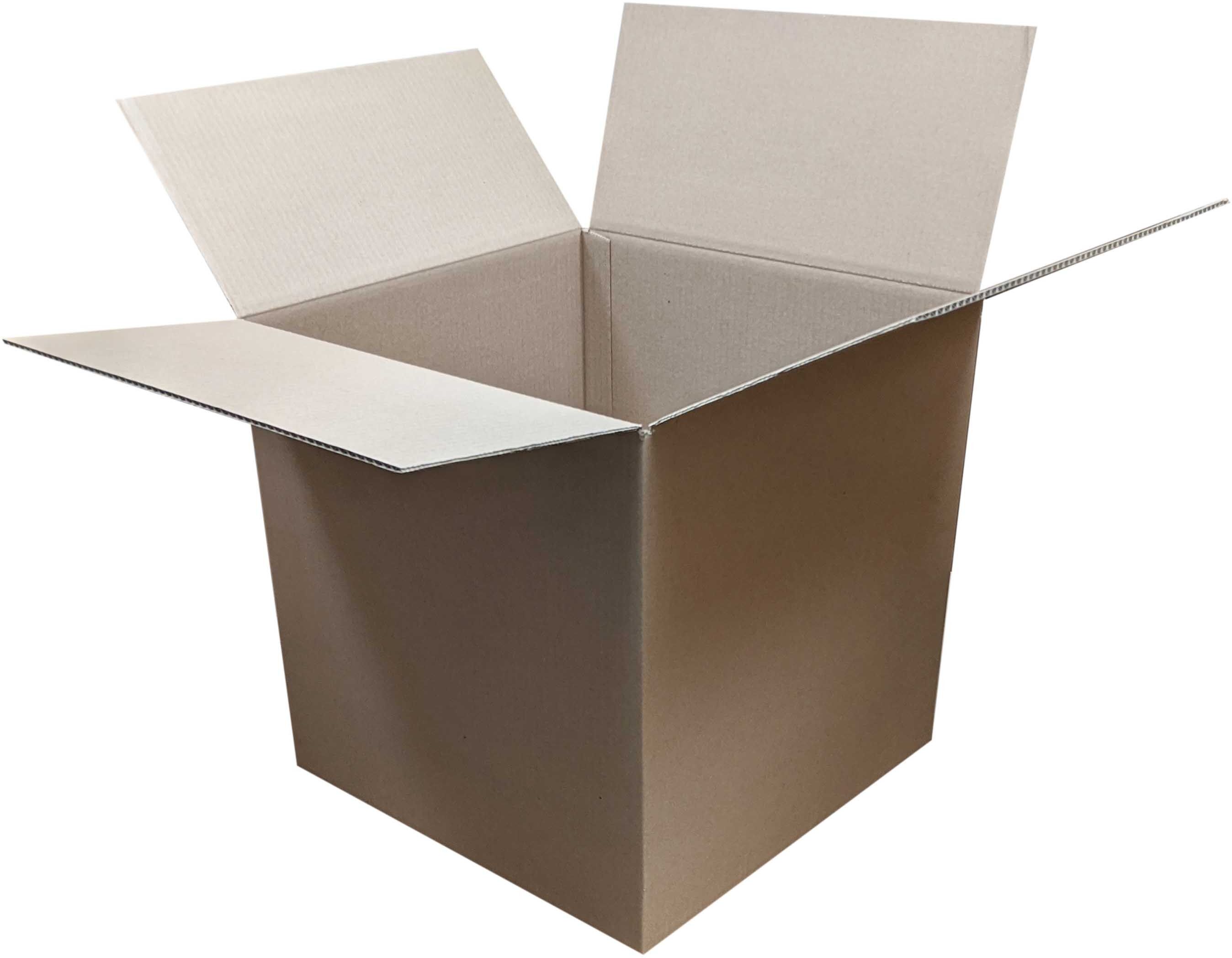 18" x 18" x 18" Corrugated Cardboard Boxes - 20 Boxes/Bundle