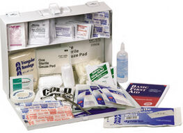 Office First Aid Kit - Plastic Cabinet (up to 25 Persons)