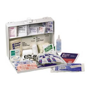 Office First Aid Kit - Plastic Cabinet (up to 25 Persons)