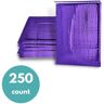 7.5" x 11" Glamour Bubble Mailers - Metallic Purple - 250 Mailers/Case