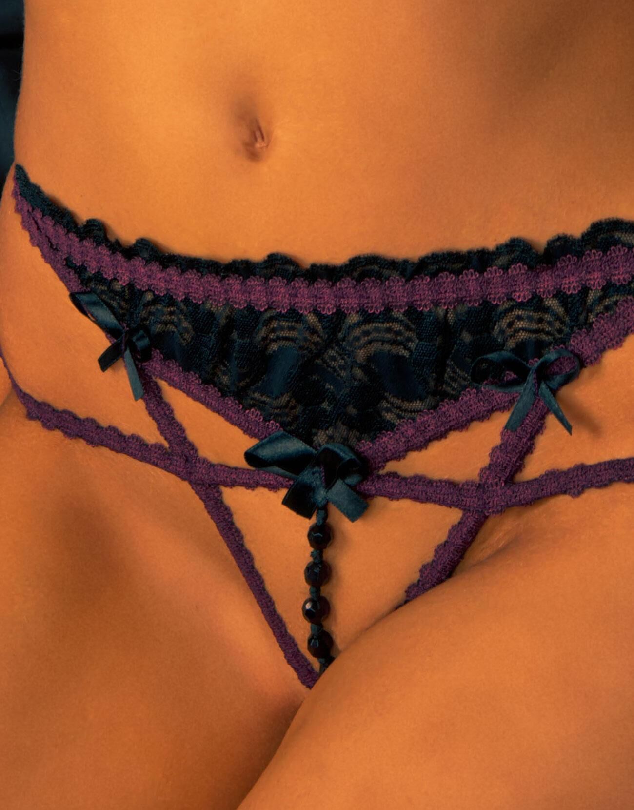 The Other Victorian - Sexy Open Crotch G String Panty