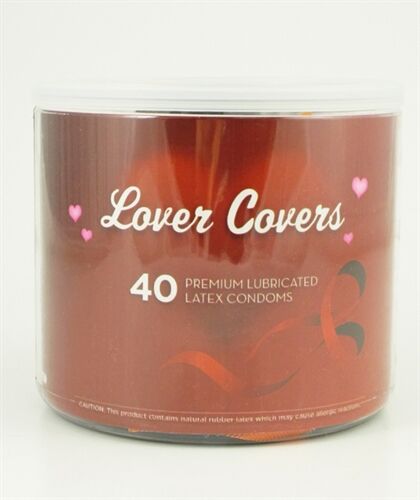 Paradise Marketing Lover Covers - 40 Count Jar