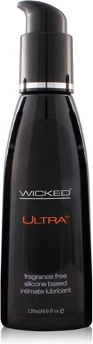 Wicked Sensual Care Ultra Silicone Lubricant - 4 Fl. Oz.