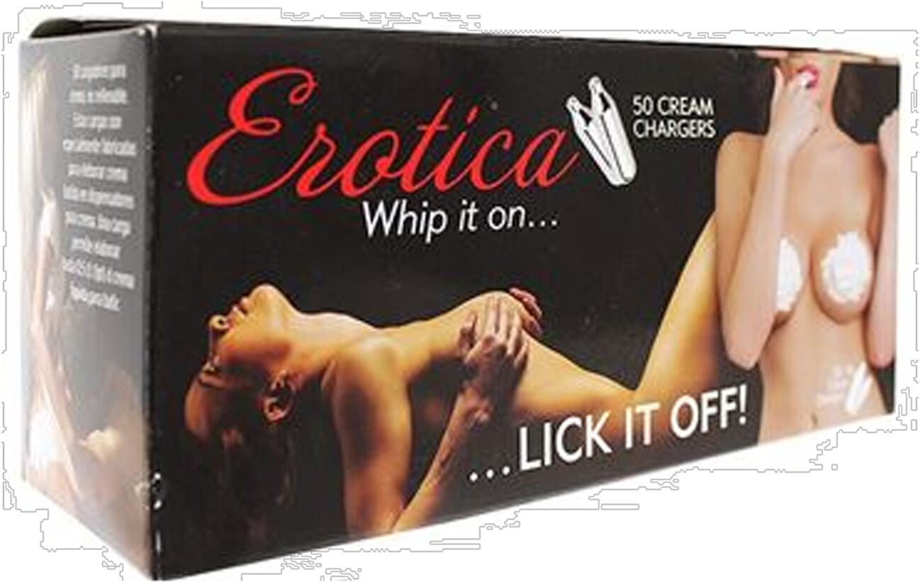 J.S. Marketing Erotica Whip Cream Chargers 50 Ct