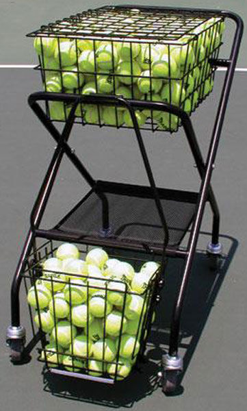 OnCourt OffCourt Coach's Tennis Ball Cart