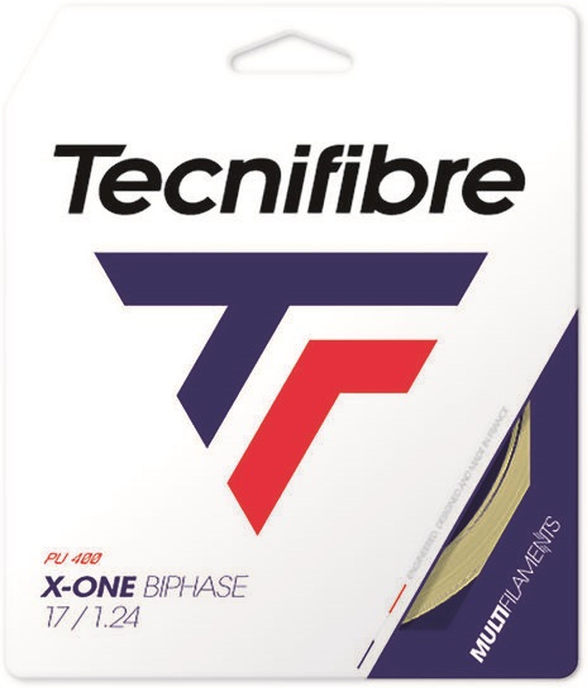 Tecnifibre X-One Biphase 17g Tennis String (Set)