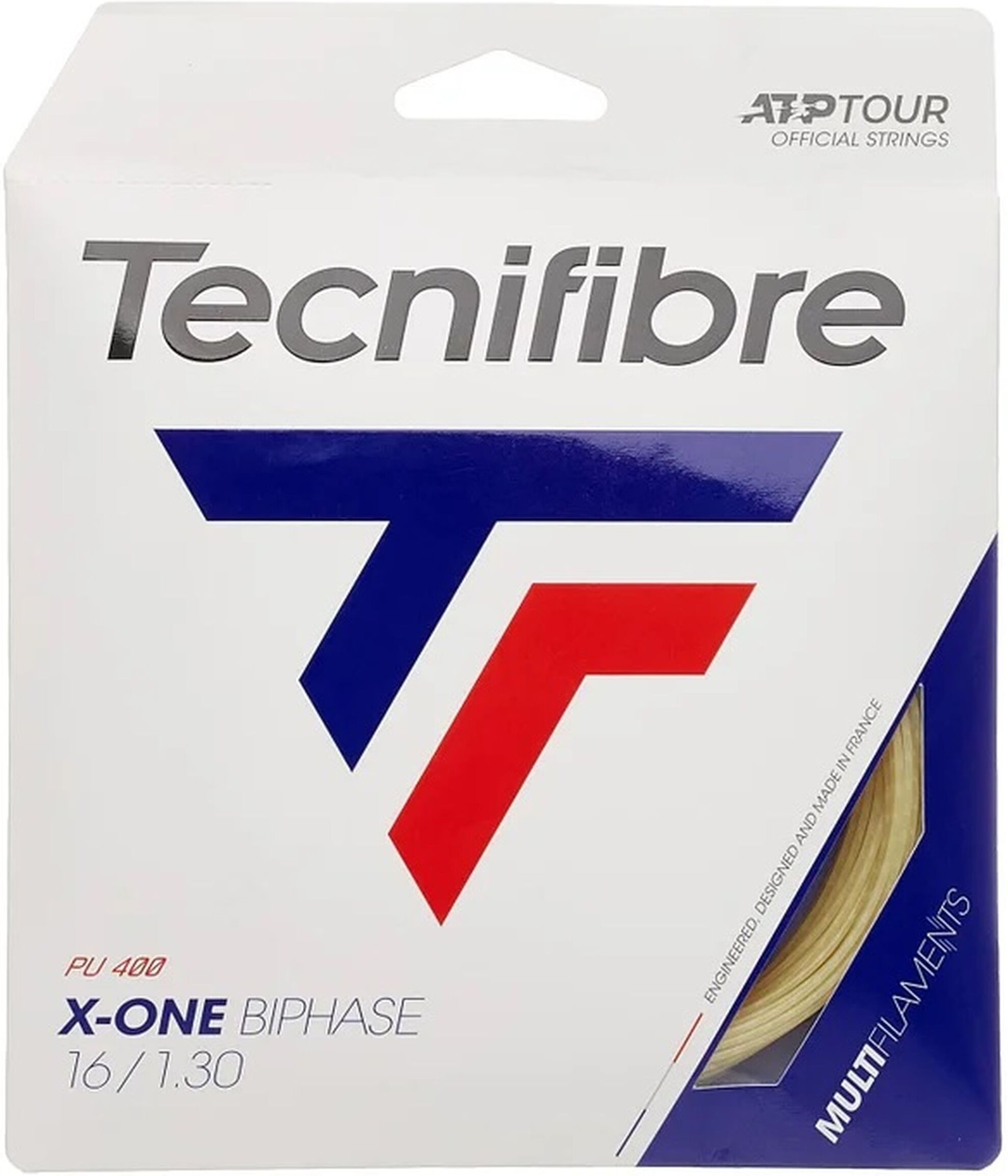 Tecnifibre X-One Biphase 16g Tennis String (Set)