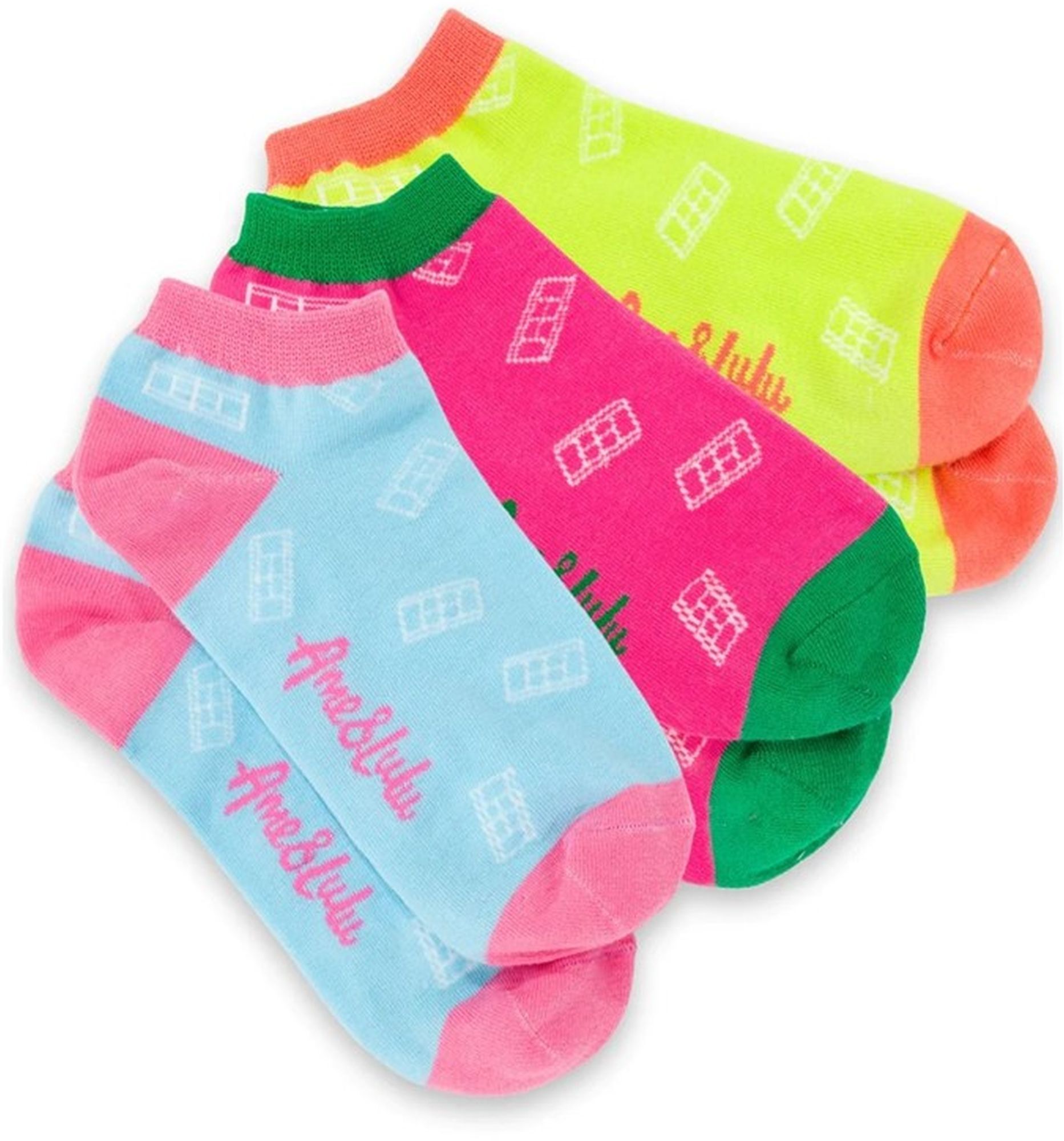 Babolat Ame & Lulu Meet Your Match Tennis Socks 3-Pack (Lawn Tennis)