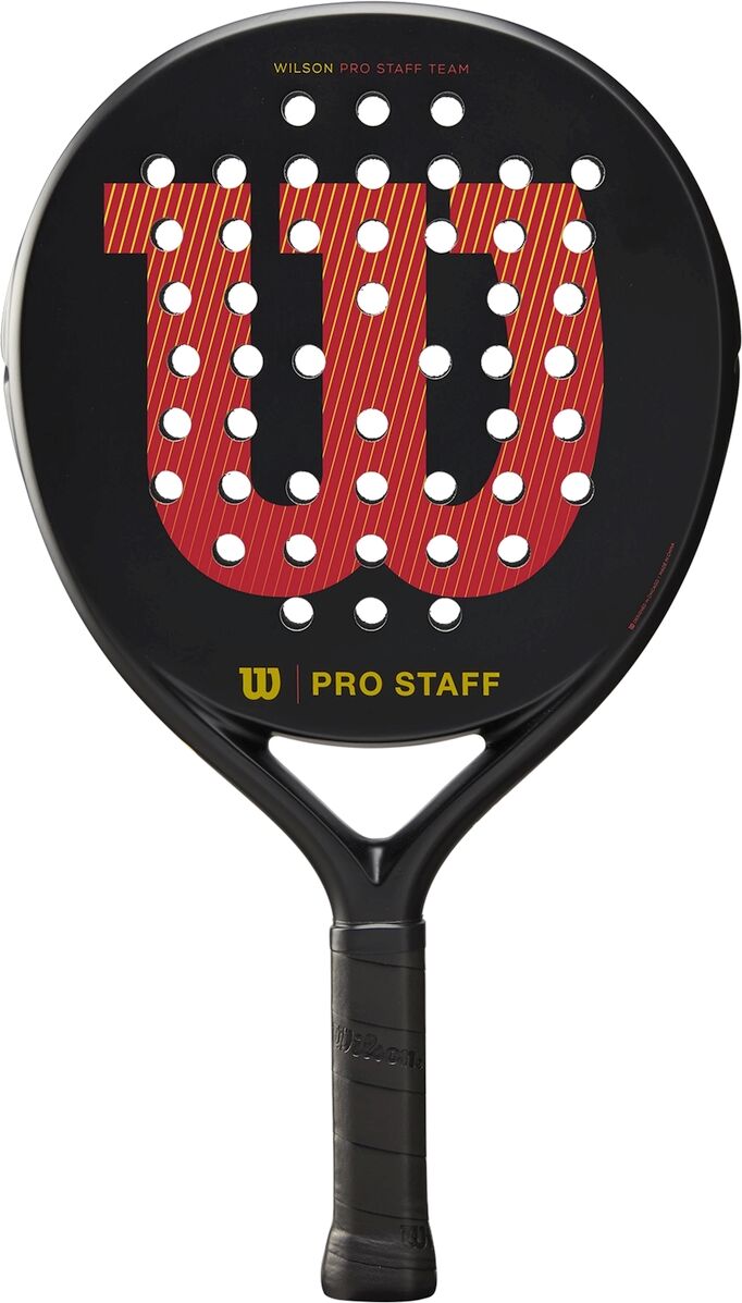 Wilson Pro Staff Team v2 Padel Racket (Black/Red)