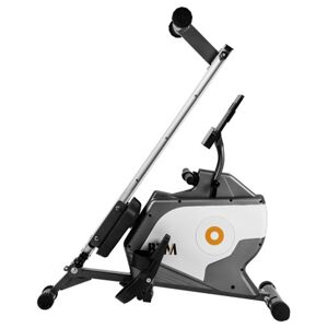 Folding Fitness Rowing Machine Indoor Exercise Grey - Accessories