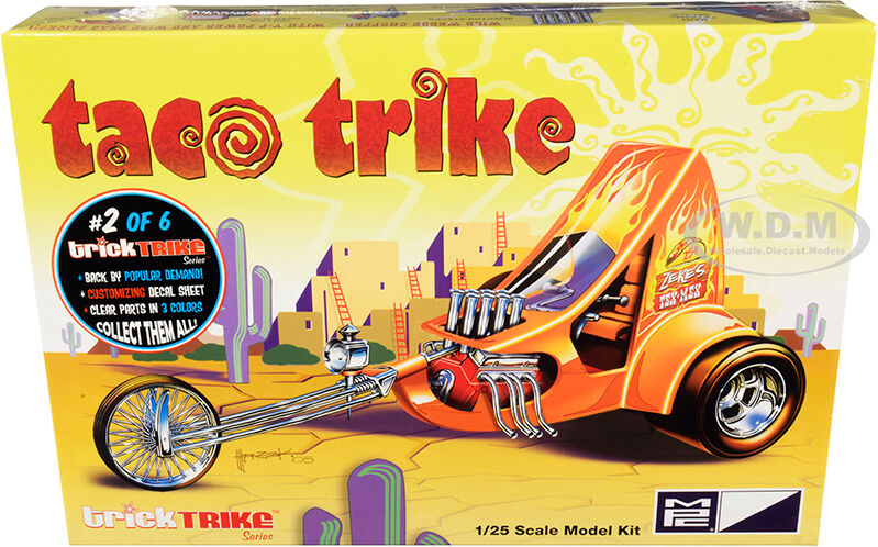 Skill 2 Model Kit Taco Trike Trick Trikes Series 1/25 Scale Model by MPC