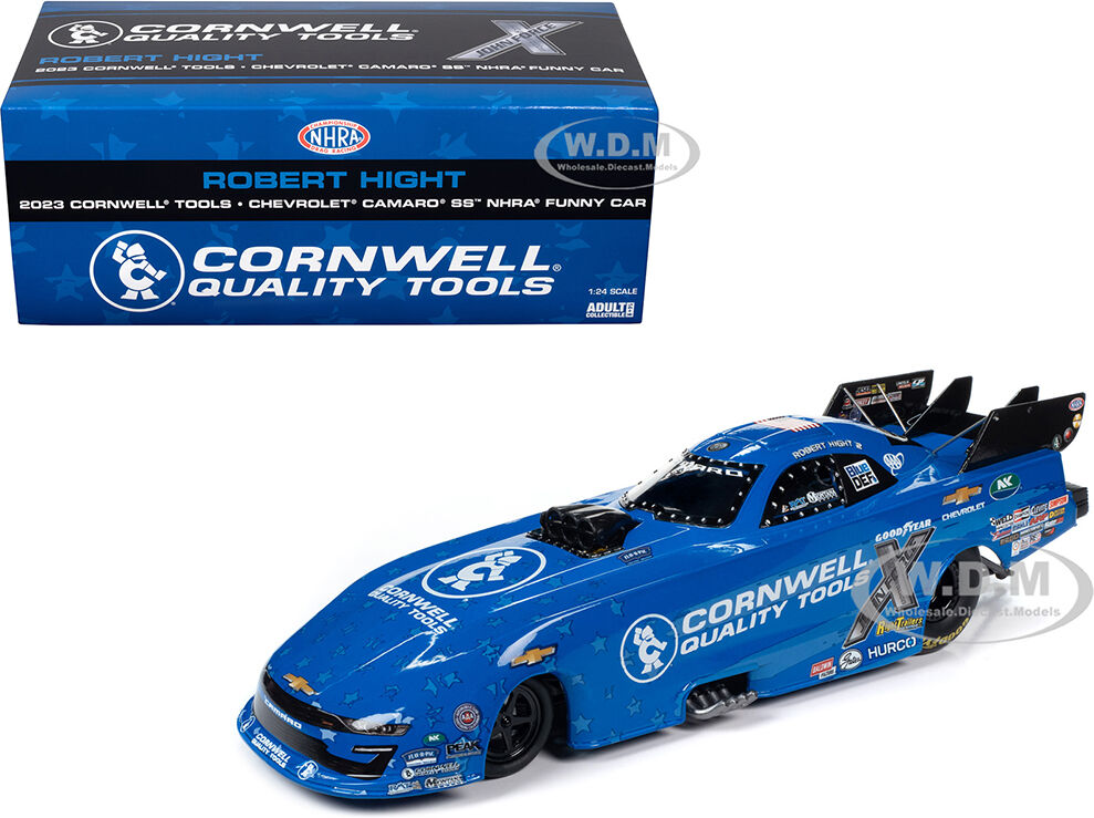 Chevrolet Camaro SS NHRA Funny Car Robert Hight Cornwell Tools (2023) John Force Racing Limited Edition to 1392 pieces Worldwide 1/24 Diecast Model Car by Auto World