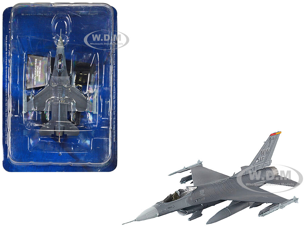 General Dynamics F-16CJ Fighting Falcon Fighter Aircraft 35th Fighter Wing Misawa Air Base (2005) United States Air Force 1/100 Diecast Model by Hachette Collections