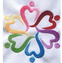 DIME Rainbow Hearts Design Thread Kit Bundle (On The House Program - Week 5)