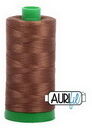 Aurifil Cotton Mako Thread 40wt 1000m 6ct DK ANTIQUE GOLD BOX06