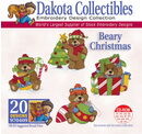 Dakota Collectibles Beary Christmas Embroidery Designs - 970409