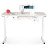 Arrow 98601 Gidget I Craft & Hobby Table - White Finish