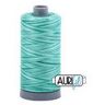 Aurifil Vari Mako Thread 28wt 820yd 6ct SPOTTED GREENS