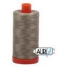 Aurifil Cotton Mako Thread 50wt 1300m Box of 6 LT KHAKI GREEN