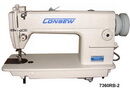 Consew 7360RB-2 Single Needle Lockstitch Sewing Machines with Assembled Table and Servo Motor