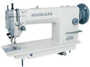 Highlead GC0318-1 Lockstitch Sewing Machine w/ Top & Bottom Feed with Table and Servo Motor (Assembled)