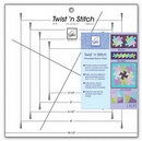 June Tailor Inc Twist N Stitch Ruler