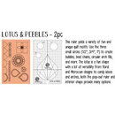 Sariditty Quilting Ruler Collection Sariditty Lotus & Pebbles Set - Low Shank 3mm