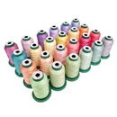 DIME Embroidery Thread Kit Springtime Pastels - 24 pack 1000M 40wt