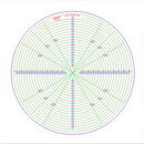 Sew Steady Westalee Design Circle Crosshair Ruler
