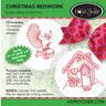 Christmas Redwork Embroidery CD w/SVG - Designs by Hope Yoder