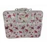 Tutto Large Embroidery Module Bag Daisies - Gray