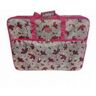 Tutto X-Large Embroidery Project Bag Daisies- Pink