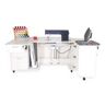 Kangaroo Sewing Furniture Kangaroo Sewing Sydney Cabinet with Electric Lift  (Ash White - Ships Assembled)