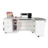 Kangaroo Sewing Furniture Kangaroo Sewing Sydney Cabinet with Electric Lift  (Ash White - Ships Assembled)