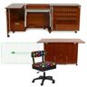 Kangaroo Sewing Furniture Wallaby II and Kookaburra Bundle Cabinet Set (Teak)