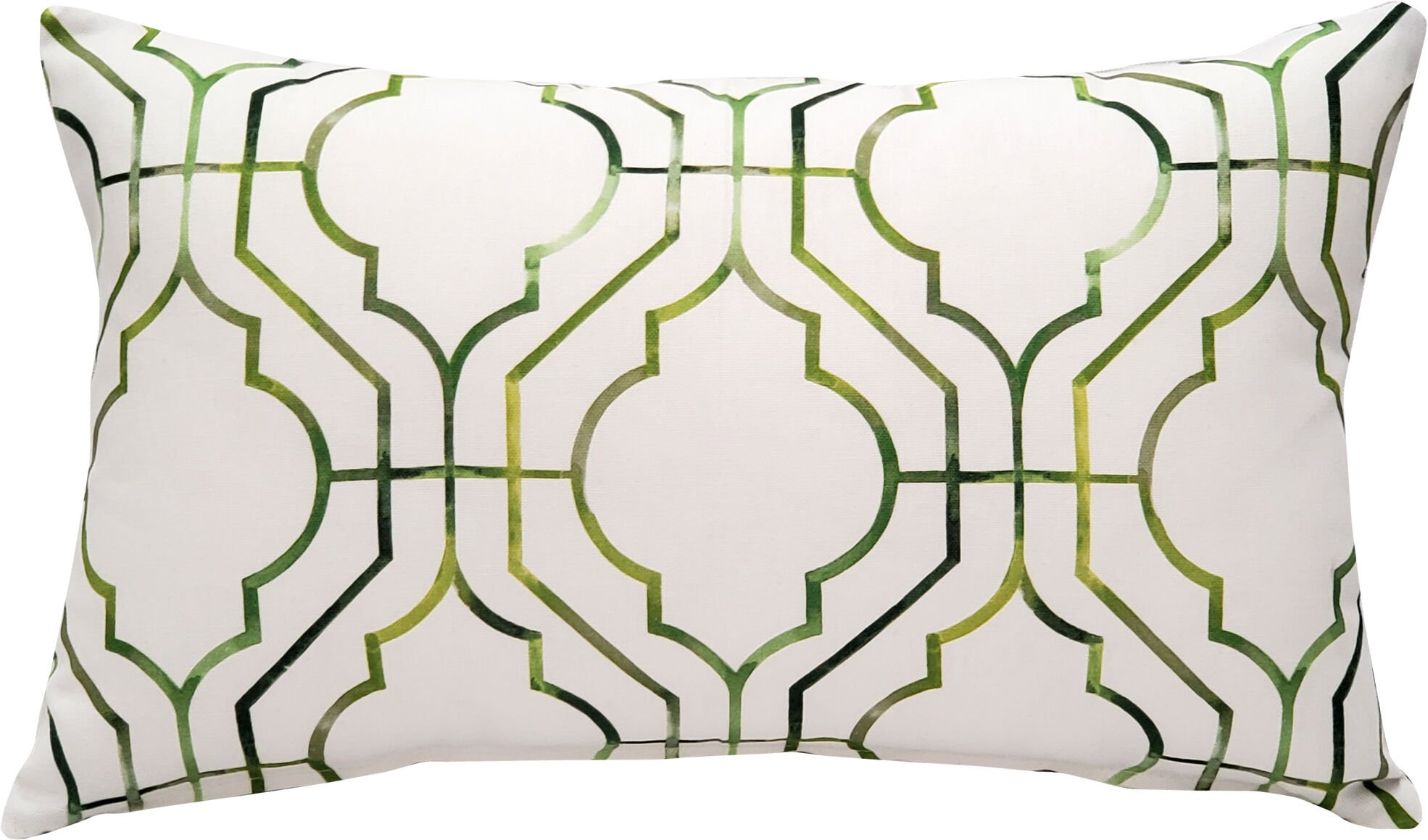 Pillow Decor Biltmore Gate Green Throw Pillow 12x20