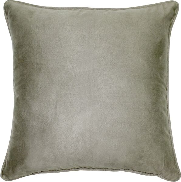 Pillow Decor Sedona Microsuede Sage Gray Throw Pillow 20x20