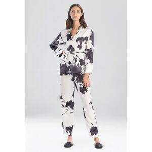 Josie Natori Natori Peony Blossoms Silk Pajamas, Women's, 100% Silk, Size L Sleep & Loungewear