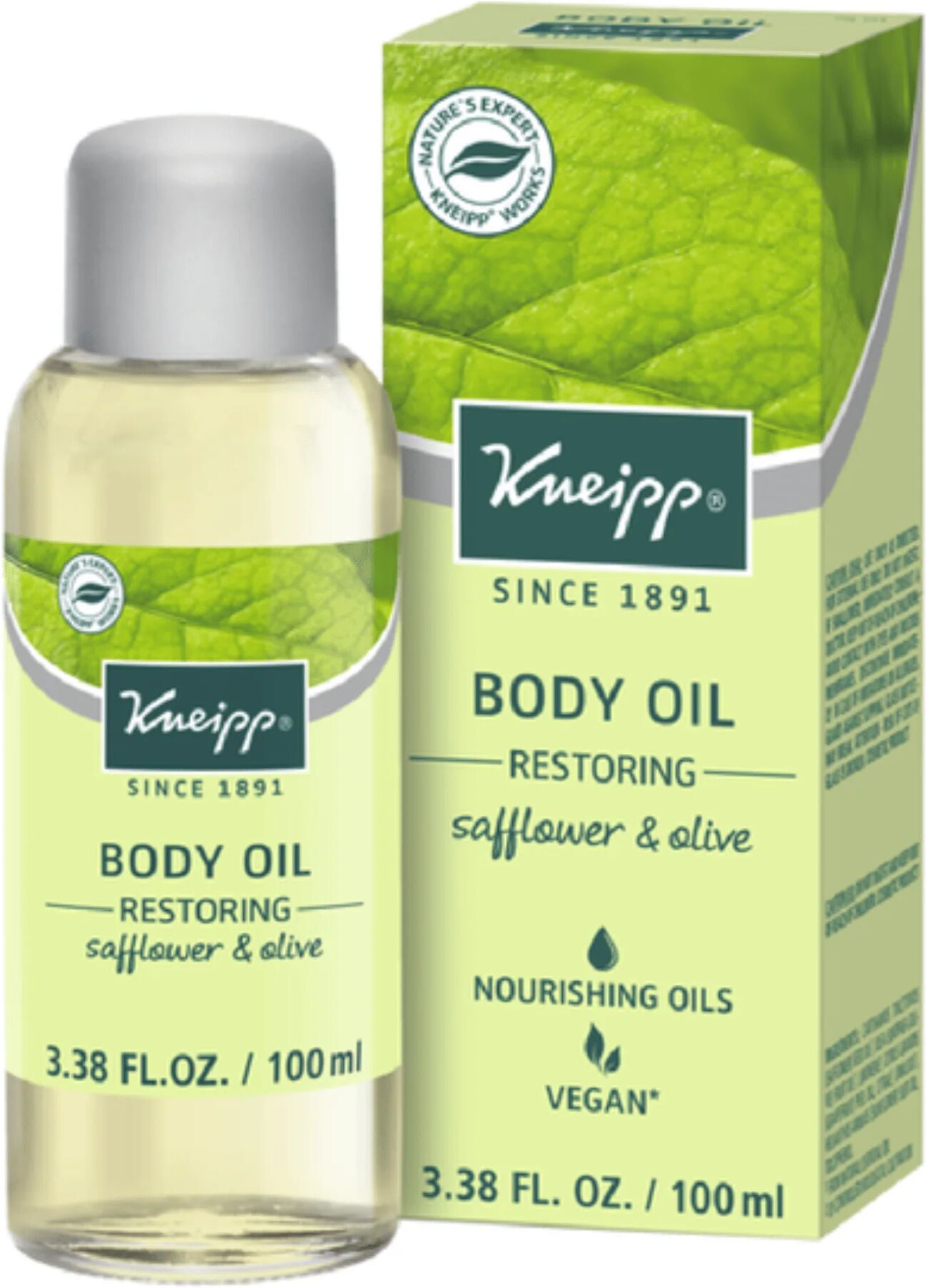 Kneipp Safflower & Olive Restoring Body Oil (100 ml) #10087295