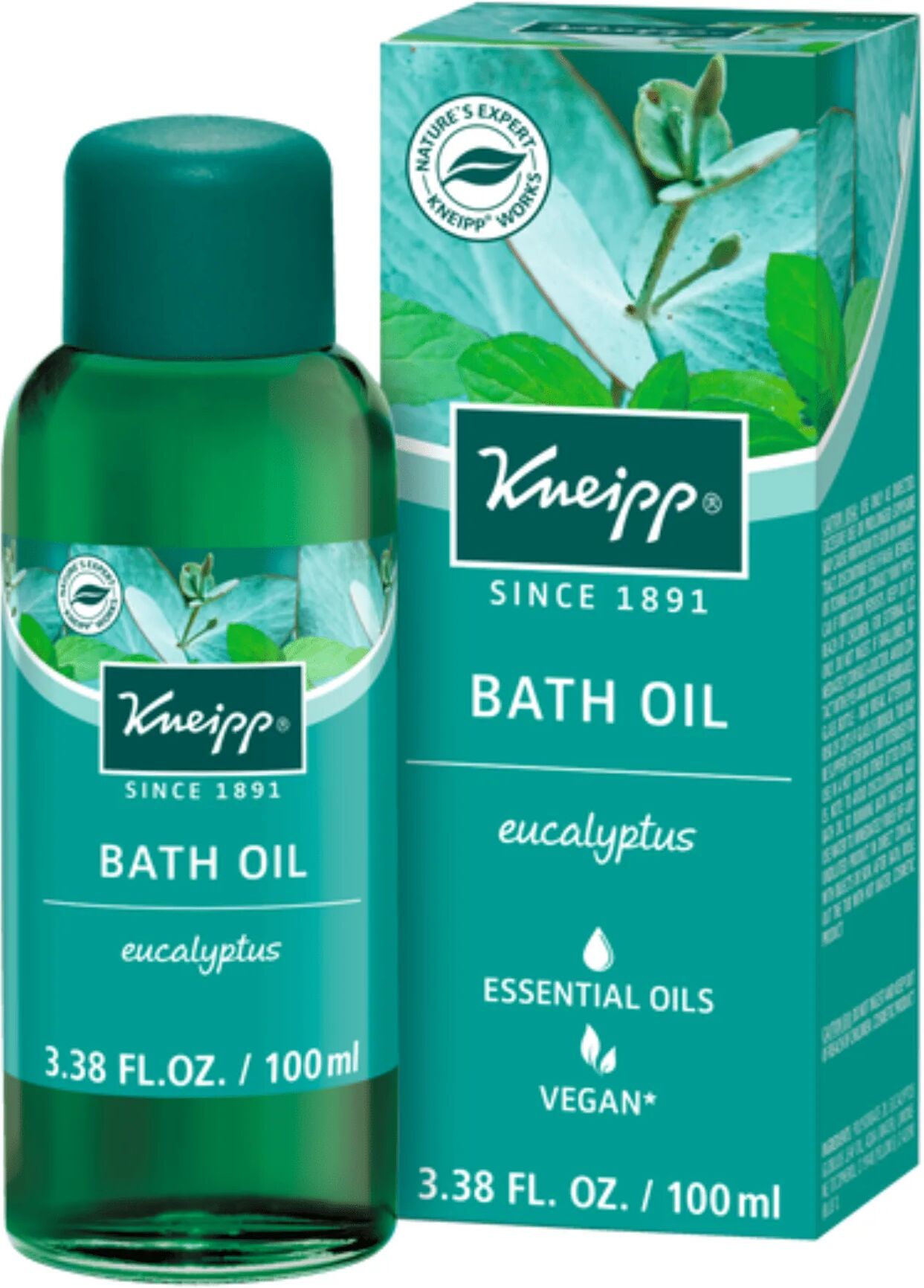 Kneipp Eucalyptus Refreshing Bath Oil (3.38 fl oz) #1057