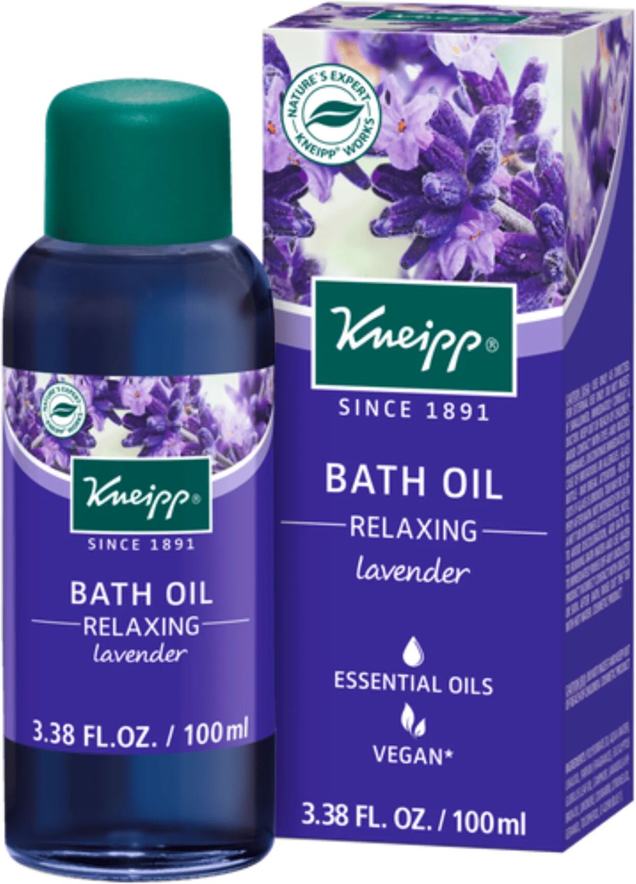 Kneipp Lavender Relaxing Bath Oil (3.38 fl oz) #1053