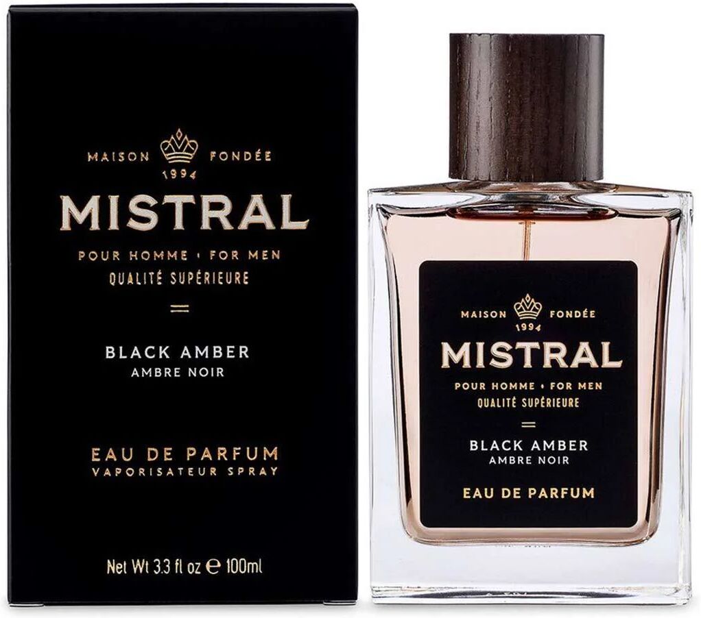 Mistral Black Amber Men's Eau De Parfum (3.4 fl oz) #10067120