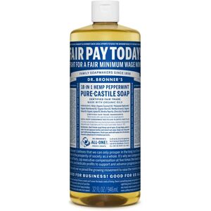 Dr. Bronner's Peppermint Castile Liquid Soap (32 oz) #28023