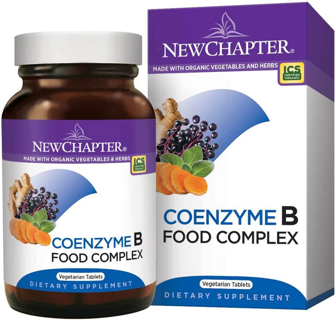 New Chapter Coenzyme B Food Complex (60 count) #10078476